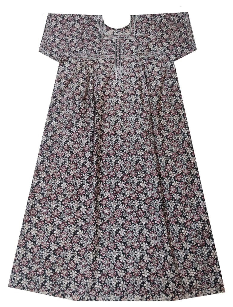 Devansh Trends Collections Cotton Nighty for Women Red Color (L-10XL) (6XL)