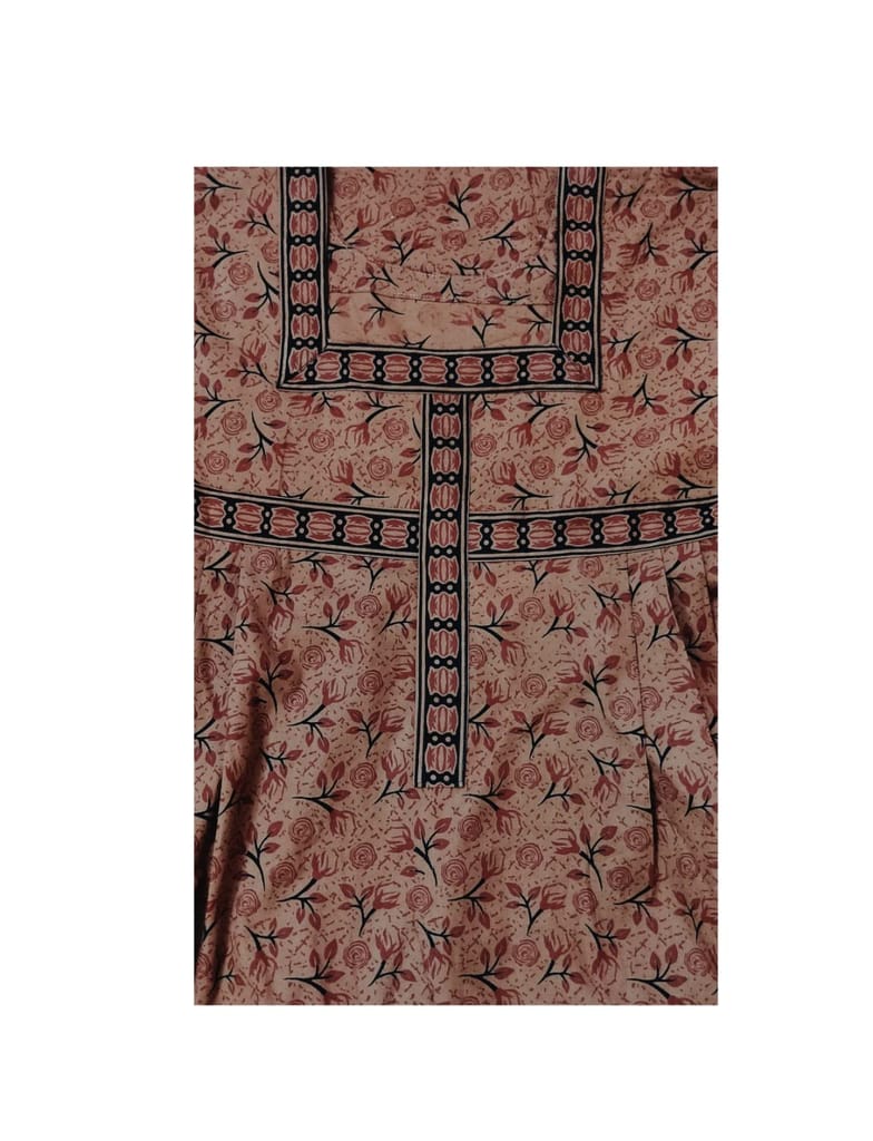 Women's Square Neck Cap Sleeve Cotton Nighty Sleepwear Maxi Nightdress Free Size - 10XL Size