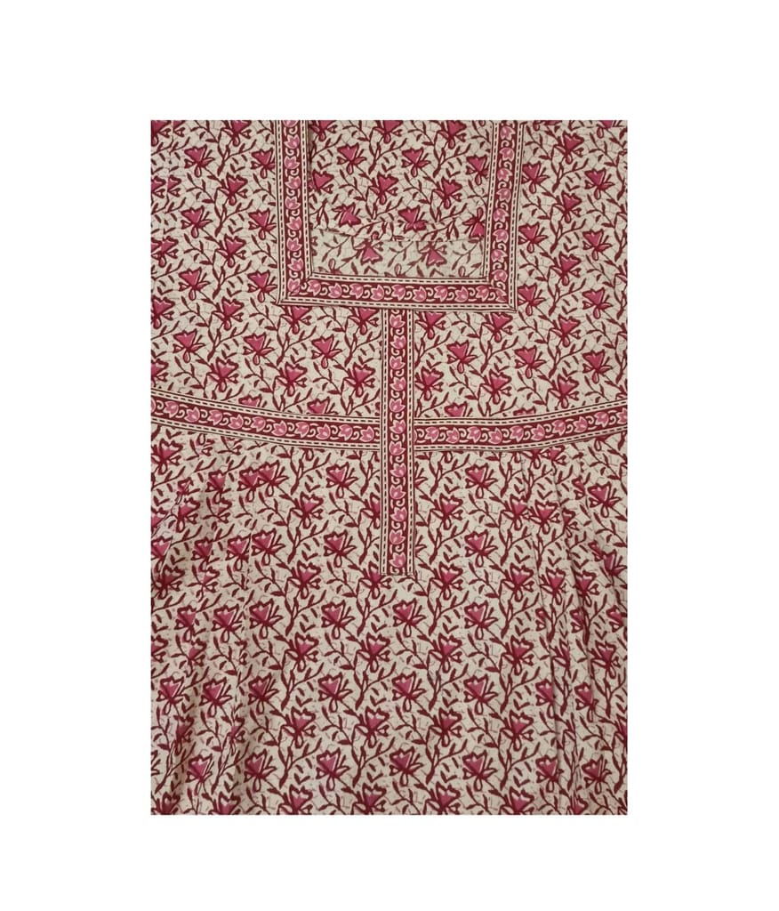 Devansh Trends Collections Women's Cotton Printed Maxi Nightgown (Free Size- 10XL Size) (X-Large, Cotton) Brown