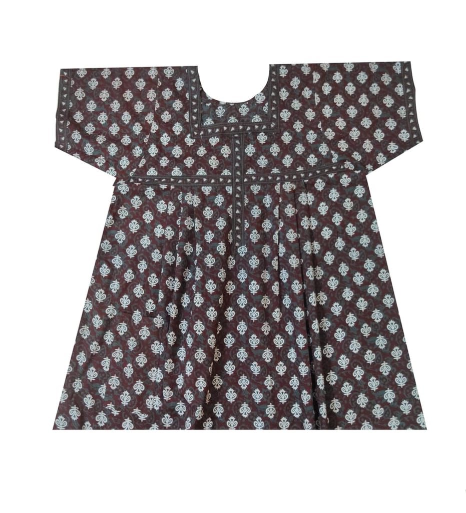 Women Printed Cotton Nightgown Nighty Large Size,2XL Size,4XL Size,6XL Size Upto 10xl Size