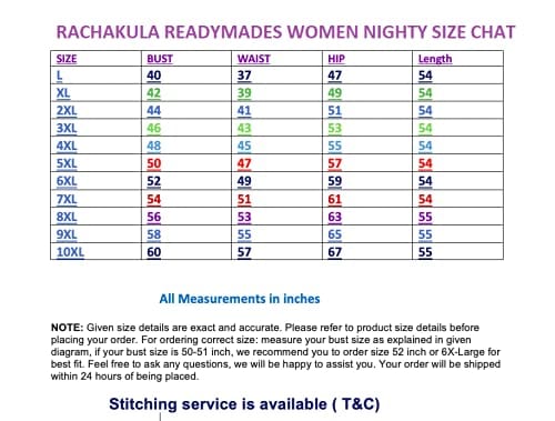 Women's Cotton Nighty Maxi Night Gown with Pocket - Free Size,3XL Size,5XL Size to 10XL Size (XXXX-Large, 1) Green