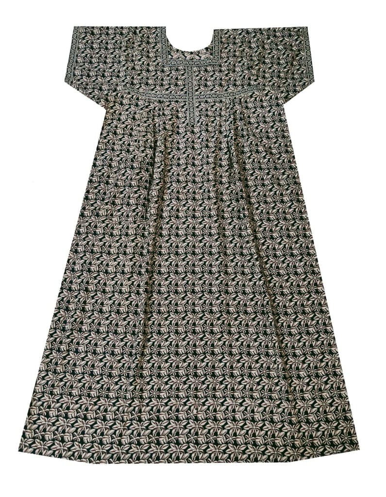 Women's Cotton Nighty Maxi Night Gown with Pocket - Free Size,3XL Size,5XL Size to 10XL Size (XXXX-Large, 1) Green