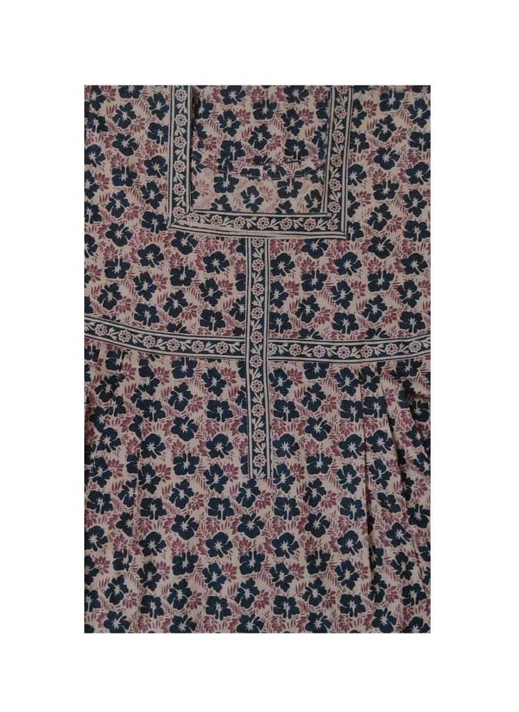 Devansh Trends Nighties Stylish Printed Cotton Nighty Night Gown/Night Dress for Women Free Size Sandal 3XL 4XL 6XL and 10XL Size (X-Large, Cotton) Black