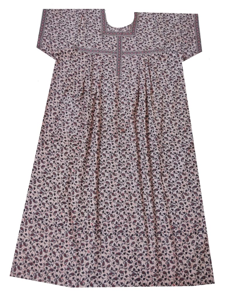Devansh Trends Collections Women's Soft Cotton Sleepwear Nighty Gown, Nighty (Multicoloured, Free Size-10xl)