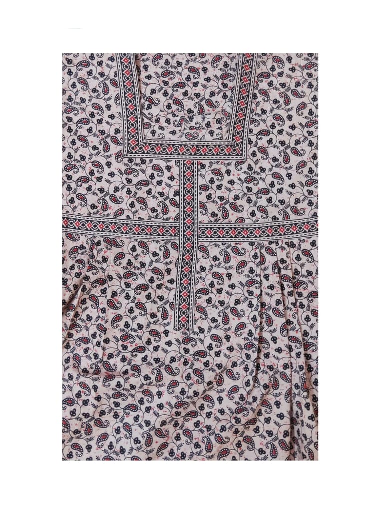 Devansh Trends Printed Pure Cotton Lace Premium Classic Nighty Night Gown/Night Dress for Women (Large - 10xl) (7XL, Cotton) Pink