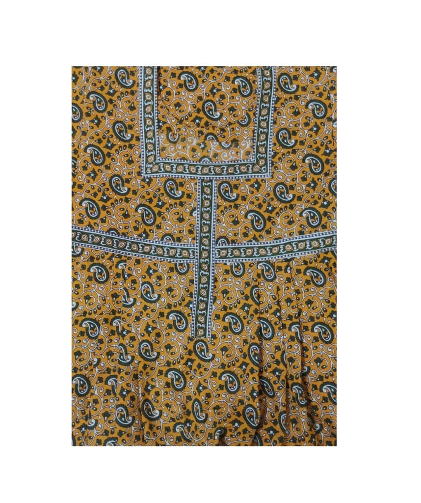 Devansh Trends Printed Pure Cotton Embroidered Premium Classic Nighty Night Gown/Night Dress for Women (Large - 10xl) (8XL, Cotton) White