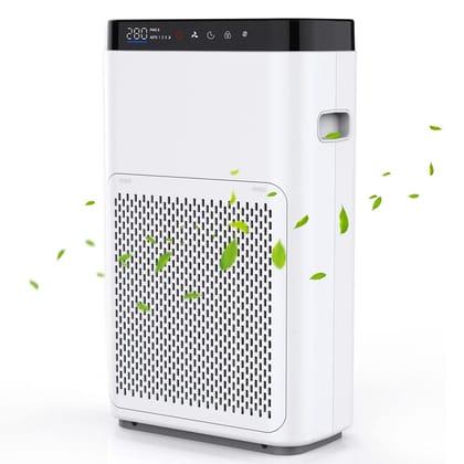 RoboTouch Air Purifier with H13 HEPA Filter, Smart App Connectivity and Pre-Filter. Child Lock for additional safety