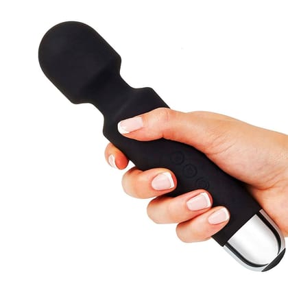 RoboTouch Rechargeable Personal Body Massager for Women & Men - Waterproof Vibrate Wand With Extra-Long Battery