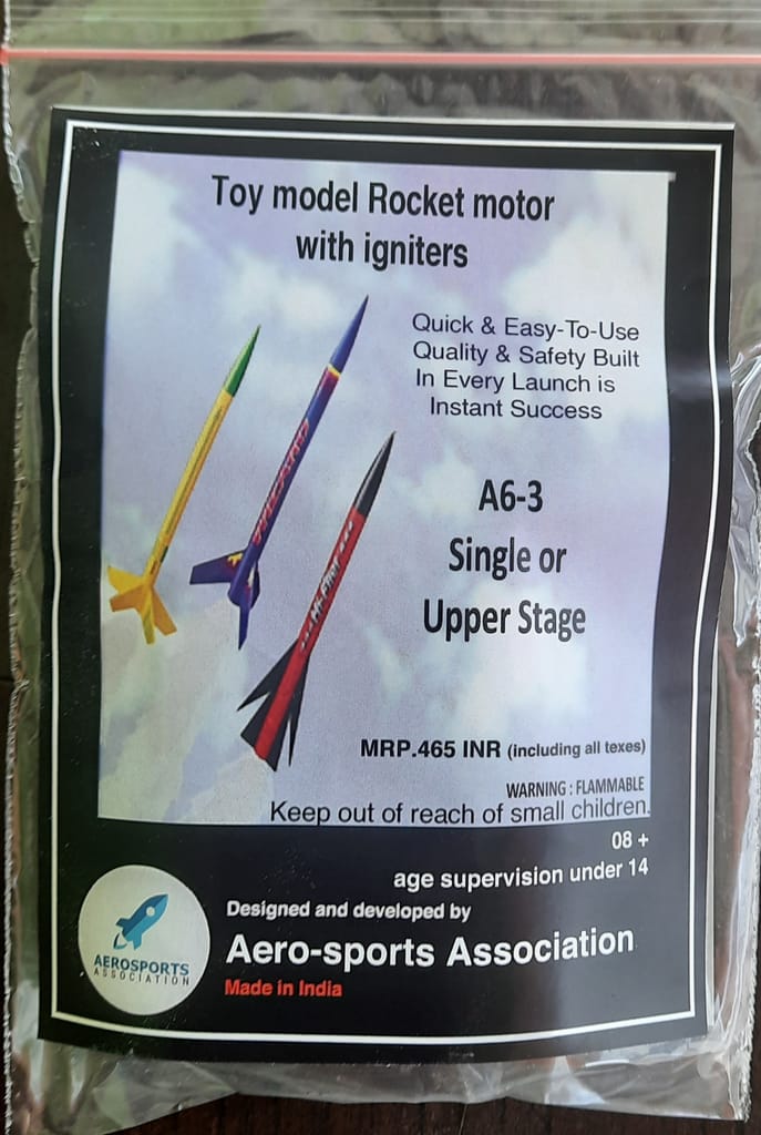 Toy model rocket motor A8-3 - Toys and Games | Buy online on ZillyBuy