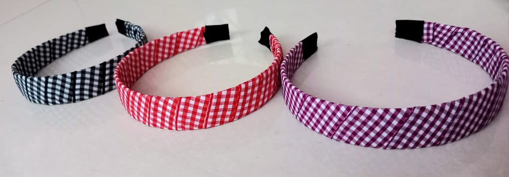 Ribbon Hairband combo (3Pcs) set - Jewellery Sets | Buy online on ZillyBuy