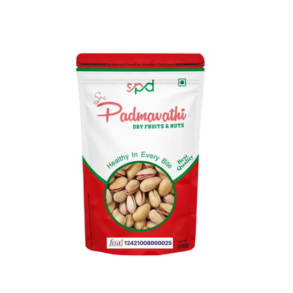 SRI PADMAVATHI DRY FRUITS & NUTS Premium Salted Pistachios|