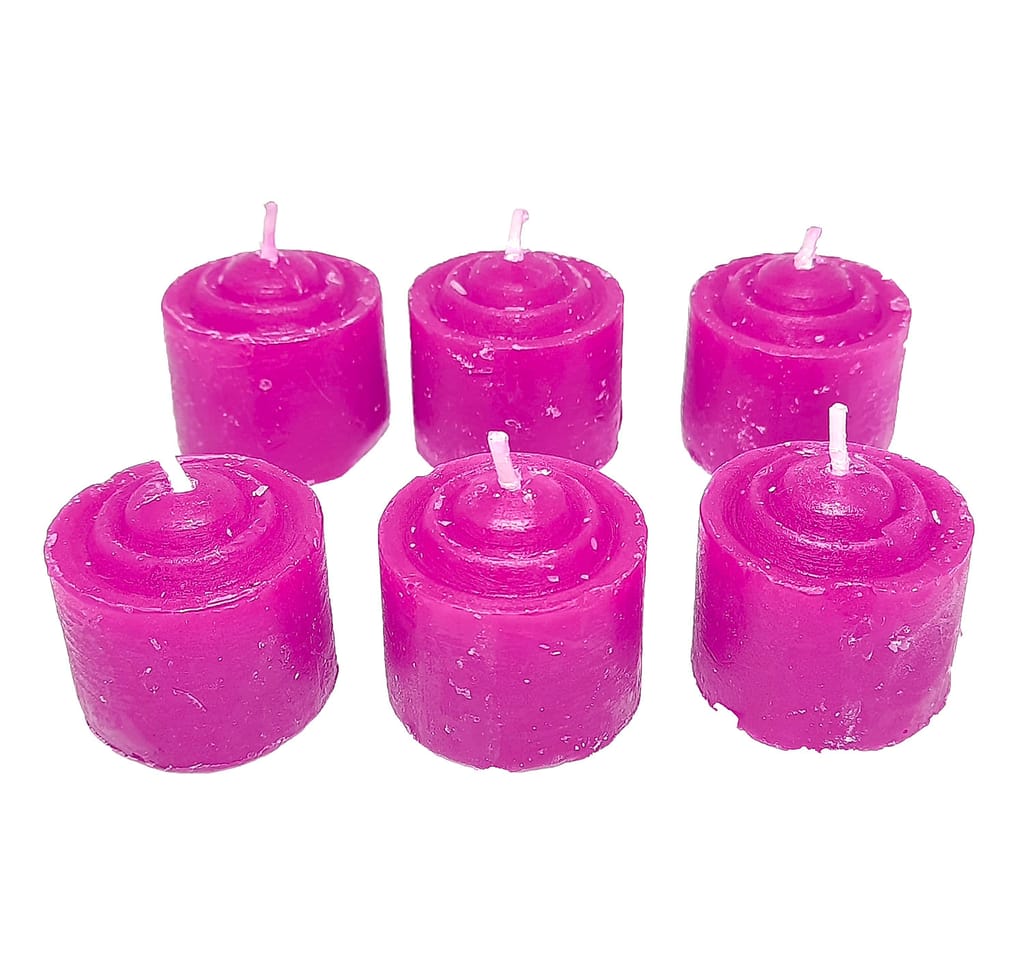 ZURU BUNCH Paraffin wax Decorative Floating Rose Scented Candle, Ideal for Birthday Party Home Decor (Pack of 6)