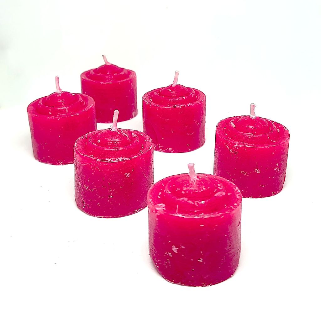 ZURU BUNCH Paraffin wax Decorative Floating Rose Scented Candle, Ideal for Birthday Party Home Decor (Pack of 6)