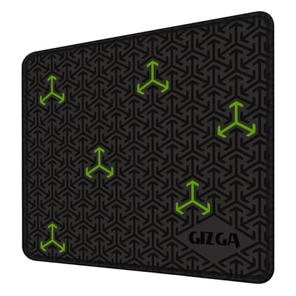 GIZGA essentials (25cm x 21cm Gaming Mouse Pad, Laptop Desk Mat, Computer Mouse Pad with Smooth Mouse Control, Mercerized Surface, Antifray Stitched Embroidery Edges, Anti-Slip Rubber Base