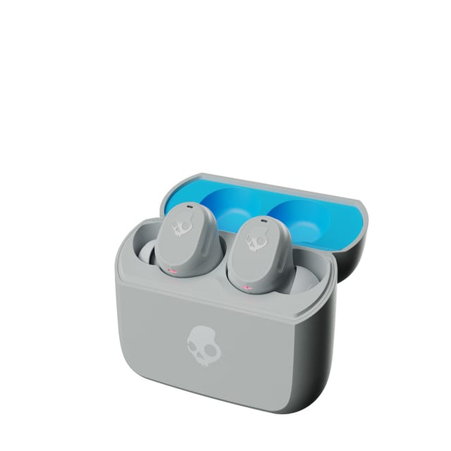Light sales blue earbuds