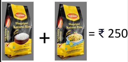 Combo Pack-Katarni Rice with Katarni Poha Rice