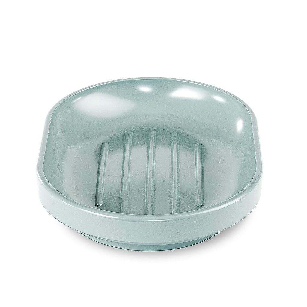 MMTX HighlyDurableContemporary Practical MoldedOval Touch SoapBar Holder for Bathroom