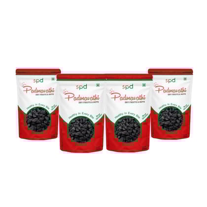 Sri Padmavathi Dry Fruits &Nuts Black Raisins Seedless 1kg