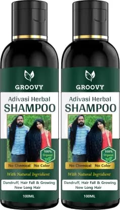 Groovy Adivasi Hair Oil and Adivasi Conditioner and Adivasi Shampoo  (200)