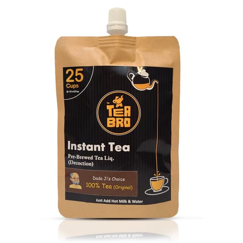 Insta Tea Instant Tea, 100% Tea (Original) Decoction | Pre-Brewed Tea Liquid ...