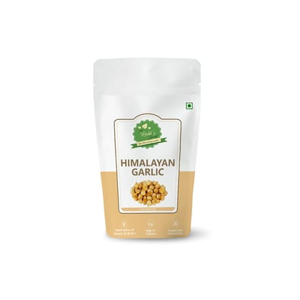 The Rabb's Secret Himalayan Garlic/Kashmiri Lehsun 400gm - Himalayan Single Clove Garlic or Snow Mountain Garlic for strong Immunity & Diabetes