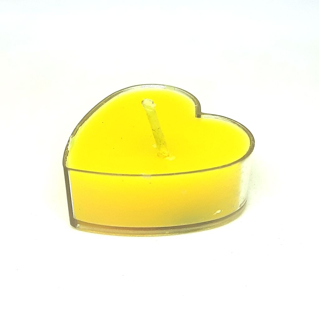 ZURU BUNCH Heart Shape Scented Wax Tealight Candles for Home Decor Smokeless for Diwali, Christmas, Prayer, Functions, Parties, and Church