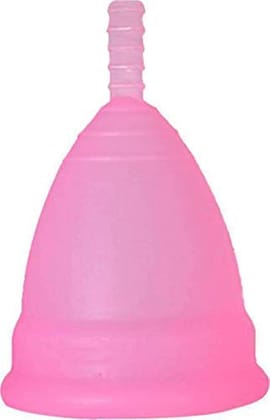 Shree Enterprise Ultra-Soft Reusable Periods Menstrual Cup With Storage Pouch Made with 100% Medical Grade Liquid Silicon Rash-Free Period Cup/Leak Free/Odourless/Mesturnal Cup (Small)
