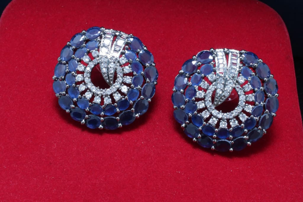 Ear stud earstud for women and girls chandbali ear stud anniversary gift for your wife girlfriend