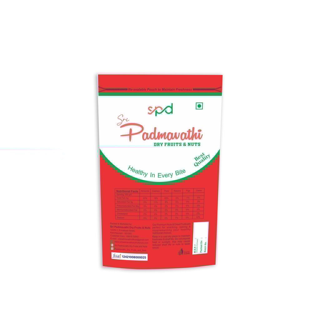 Sri Padmavathi Dry Fruits &Nuts California Almonds (750g)