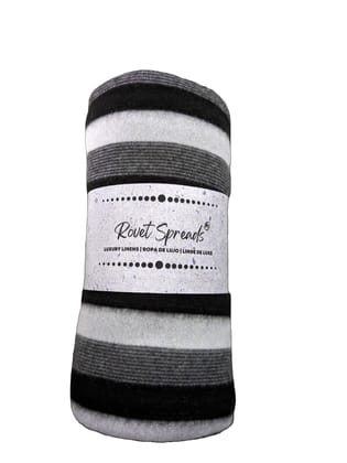 Rovet Spreads Single Bed Striped Blanket (60 inches x 90 inches) | Travelling | Mild Winters | AC Rooms | Donations Rovet Spreads Single Bed Striped Blanket (60 inches x 90 inches) | Travelling | Mild Winters | AC Rooms | Donations