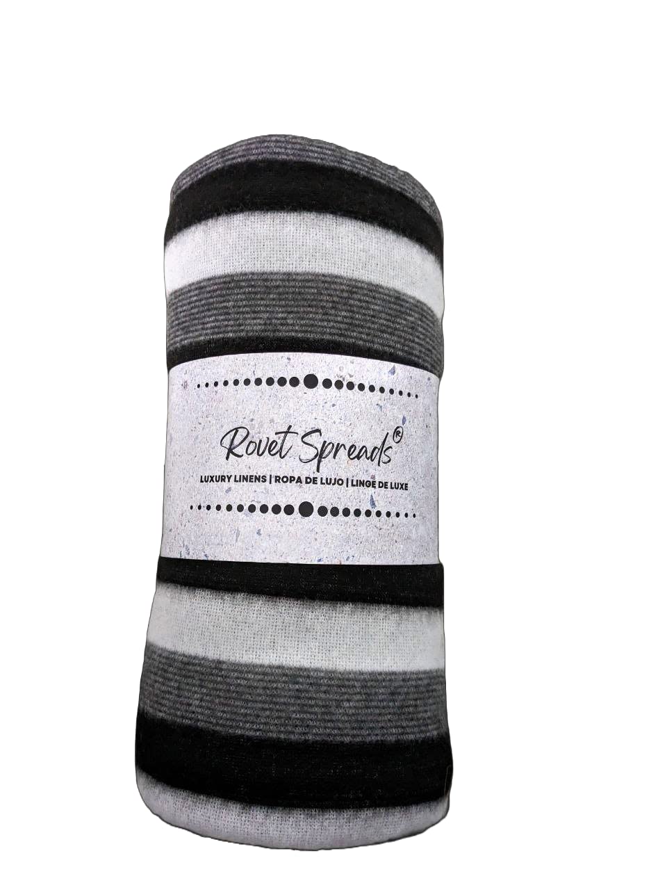 Rovet Spreads Single Bed Striped Blanket (60 inches x 90 inches) | Travelling | Mild Winters | AC Rooms | Donations