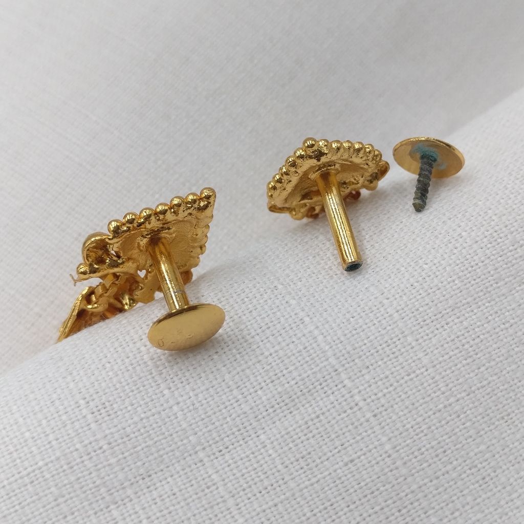 One Gram Gold Plated Earrings