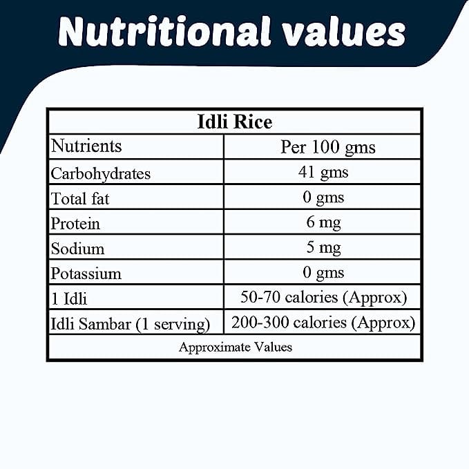 Gaanagam Idli Rice 5 kg and Urad dal 1 kg (Combo Offer)