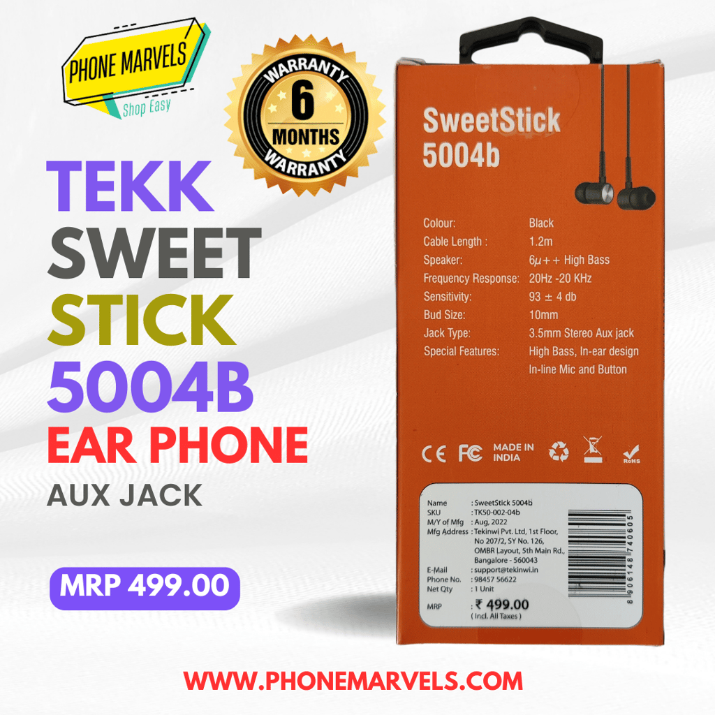 TEKK SWEET STICK EARPHONE