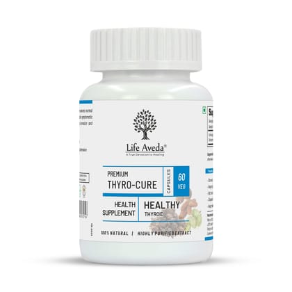 Life Aveda Premium Thyro-Cure- 60 capsules