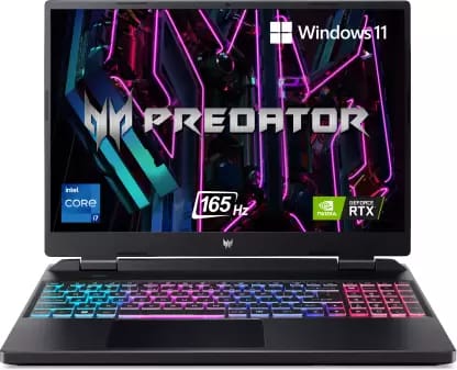 Acer Predator Helios Neo 16  Laptop (13th Gen Core i5 / 16GB RAM/ 512 GB SSD/ 16 inch (40.6 cm) Display/ 6GB RTX 4050 Graphics/ Win11)