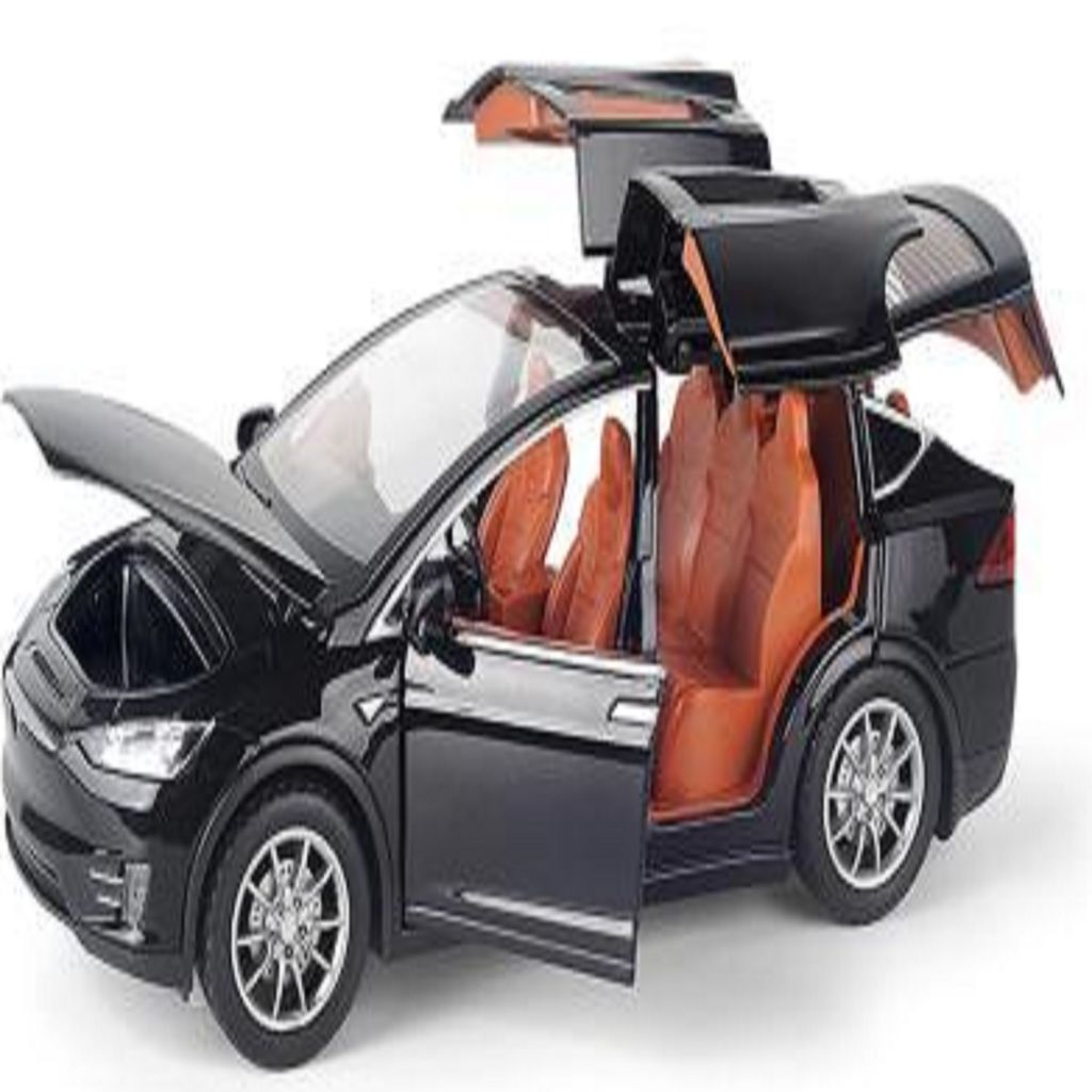 KTRS ENTERPRISE 1:24 Diecast Model Car for Tesla Model X b Complete with Lights and Simulation of Sound. This Decorative Alloy Mini Vehicle is a Unique Gift for Your Loves or Young - Toys and Games | Buy online on ZillyBuy