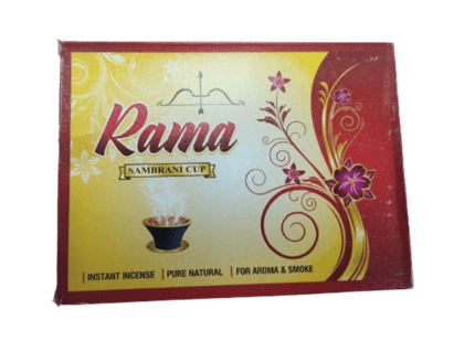 Rama Sambrani Dhoop cups natural aroma pack of 6