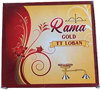 Rama Loban Dhoop natural fragrance 50g pack of 10