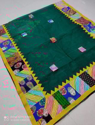 Kota Applique Saree