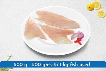 Pomfret Jumbo Skinless fillets