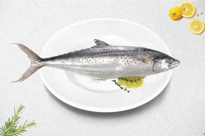 Surmai / Seer Fish Curry cut with head
