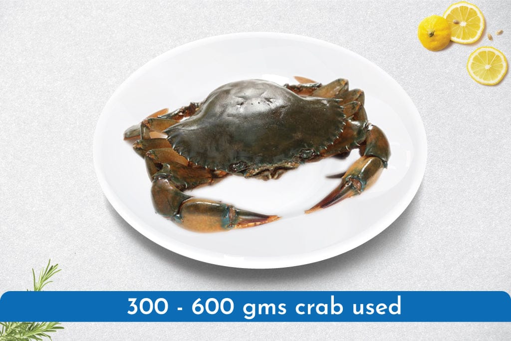 Mud Crabs Whole clean