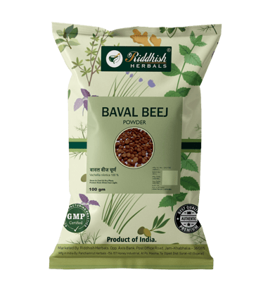 Riddhish Herbals Baval Beej Powder(100 gm Each) - combo pack (3)