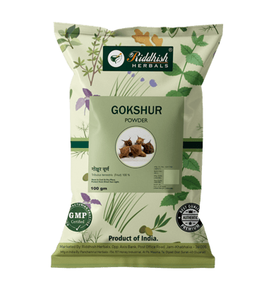 Riddhish Herbals Gokshur Powder (100 gm Each) - combo pack (3)