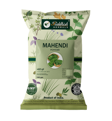 Riddhish Herbals Mahendi Powder(100 gm Each) - combo pack (3)
