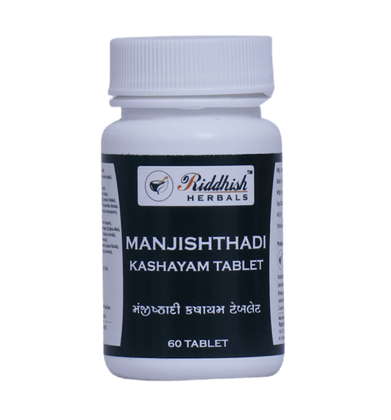 Riddhish Herbals Manjisthadi Kashayam Tablet(60 Each) - combo pack (2)