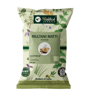 Riddhish Herbals Multani Matti Power(100 gm Each) - combo pack (3)