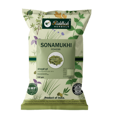 Riddhish Herbals Sonamukhi Powder(100 gm Each) - combo pack (3)