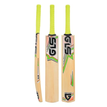 GLS UCONN 33" Short Handle Full Size Kashmir Willow Cricket BAT for Suitable All Tennis Ball